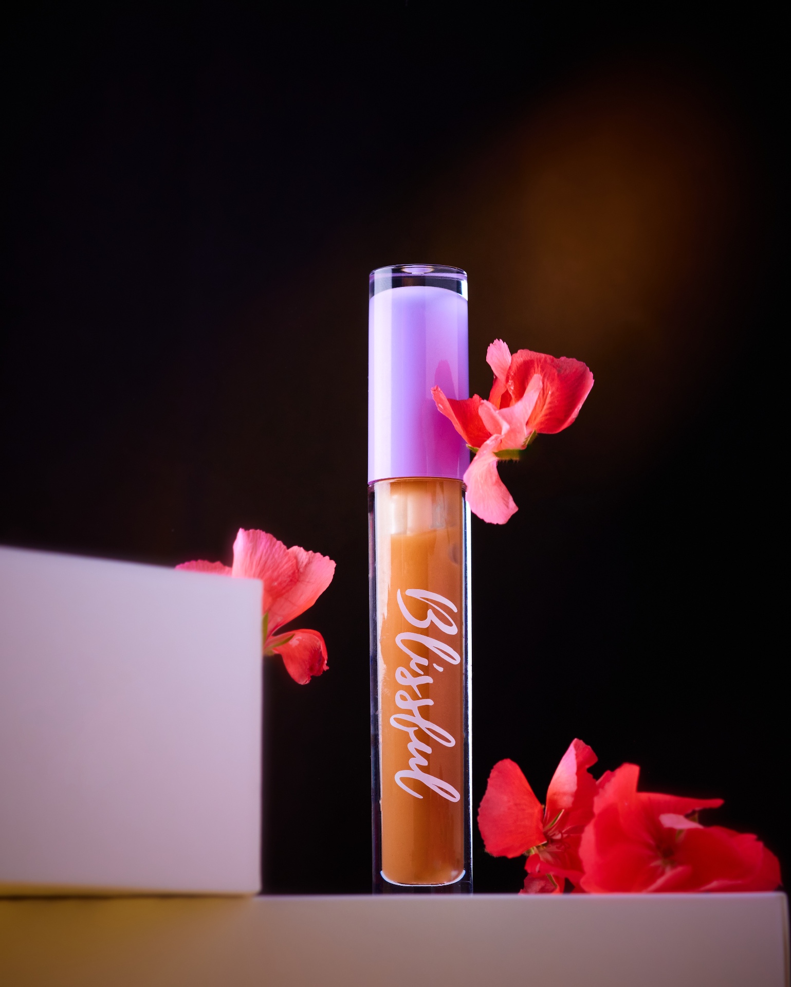 Blissful lip gloss product still